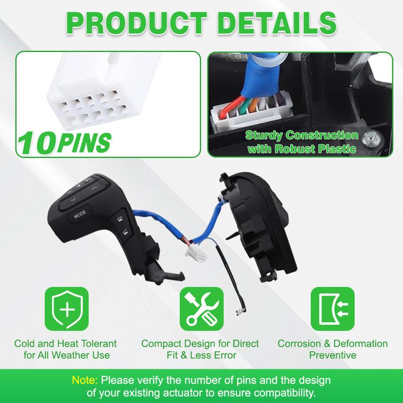 84250-0E220 Auto Steering Wheel Audio Control Button Switch for Toyota Highlander 2009-2012 Hilux 2011-2013