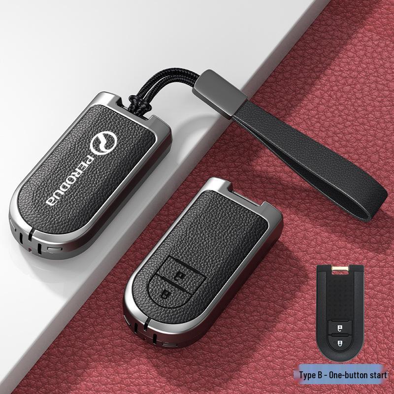 Universal Car Key Case: Fits PERODUA & Toyota Remotes, Key Shell Protection for Men & Women