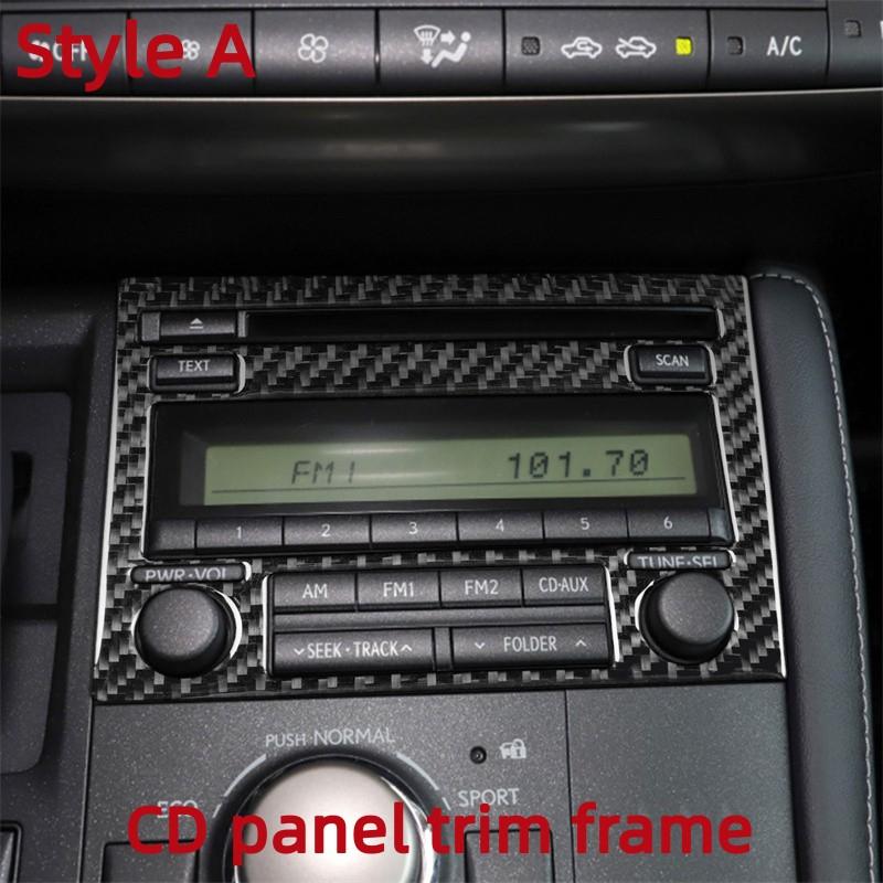 Set complet de autocolante auto din fibră de carbon pentru 11-17 Lexus CT Consolă centrală interioară Priză aer pentru bord Reglarea farurilor acoperiș