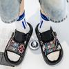 Men's Summer Casual Sandals Slippers Wear-resistant Sandals Adjustable Sandals Outdoor Beach Shoes