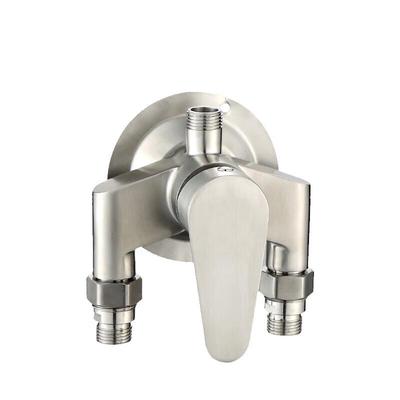 304 Stainless Steel Bathroom Exposed Mixer Faucet