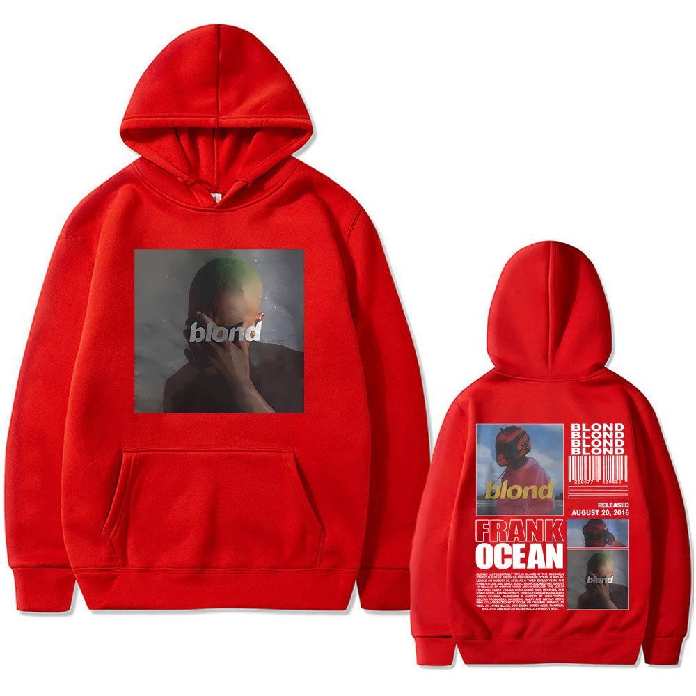 Rapper Frank Ocean Hip Hop Print Hoodie Autumn fleece hoodie Regular fit Long Sleeve Clothes Fashion Streetwear Sportwear