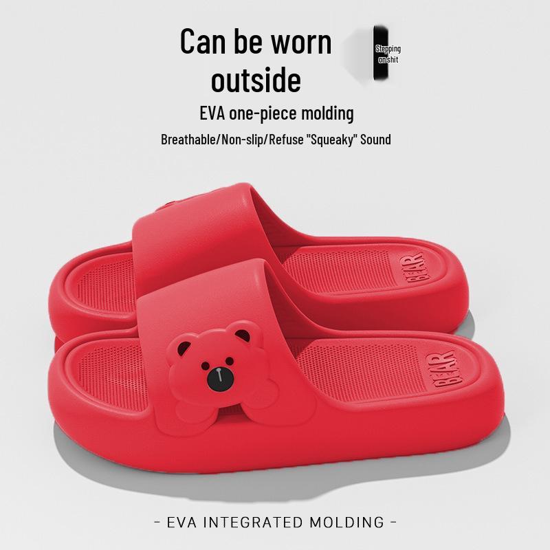 Eva Slippers: Women's Indoor Non-Slip Bathroom Sandals, 2025 Summer, Thick Sole, Outdoor Wear, Unisex.
