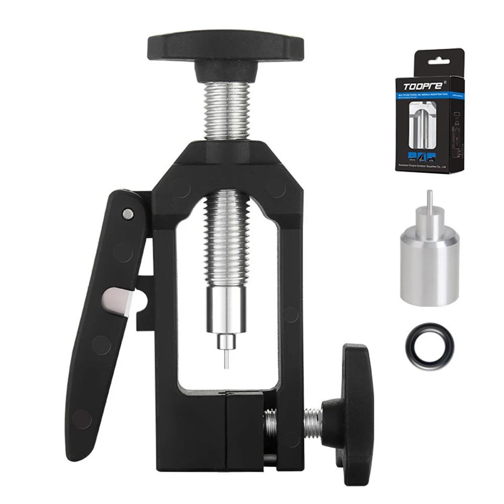 

Hydraulic Disc Brake Hose Cutter Multifunctional Bicycle Oil Needle Installation Tool Universal Simple Operation Nylon Black