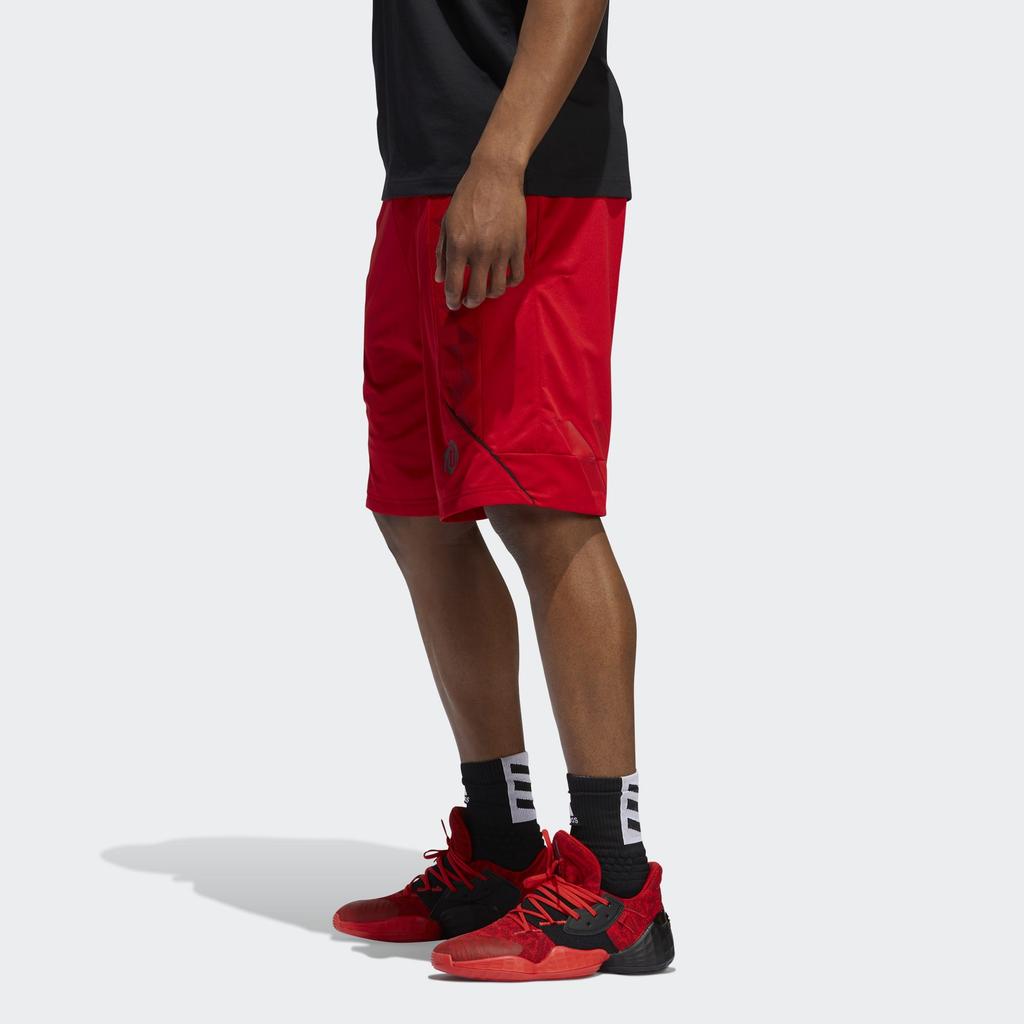adidas Casual Shorts Men's Red Moderate EJ7433