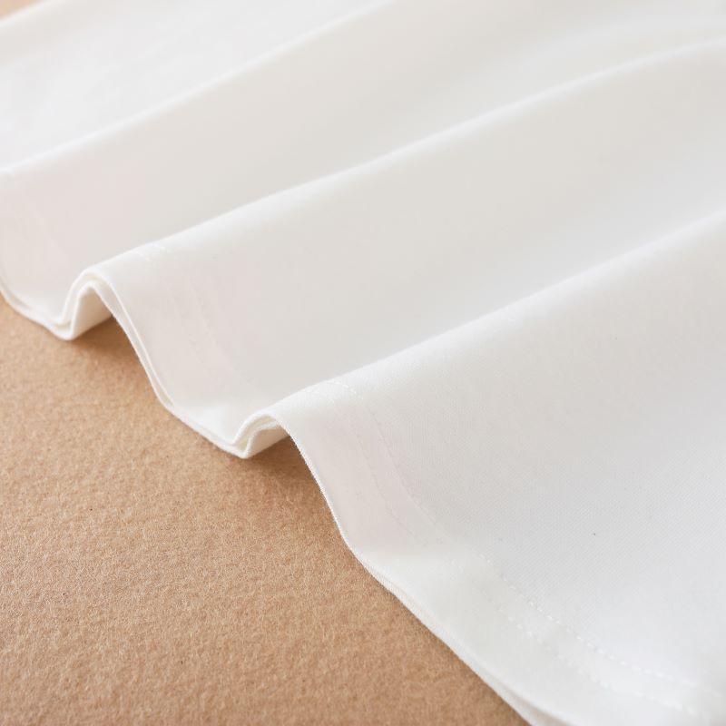 Meninas Camiseta de manga comprida Crianças Camisa polo Cor sólida Algodão Bebê Gola virada para baixo Top com laço bonito 6-14 anos Primavera Outono Crianças Roupas bonitas