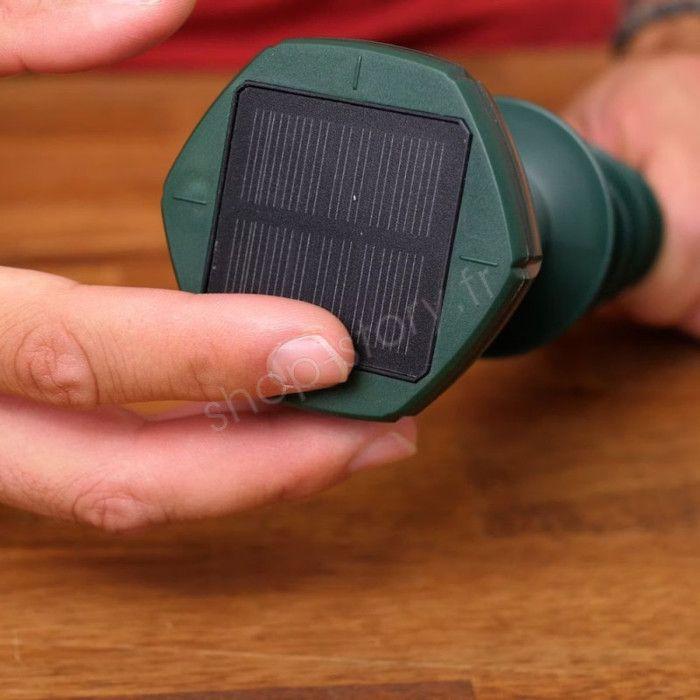 Solární odpuzovač krtků Vodotěsný s vibracemi a proměnnými frekvencemi pro zahradu