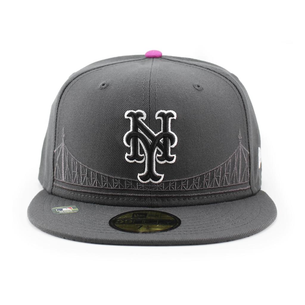 City Connect New Era Cap 59FIFTY New York Mets MLB CITY CONNECT CAP NY NEW YORK METS Hat 5950 Sz 7-34 [Used]