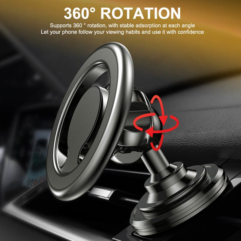 Universal Magnetic Car Phone Stand Hands-Free Phone Holder For Car Interior