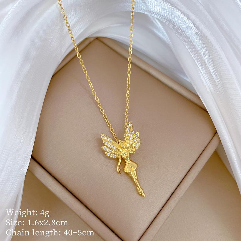 Planet Starry Sky Full Of Diamonds, Slightly Inlaid Design Temperament Shining Necklace Female, Simple Pendant