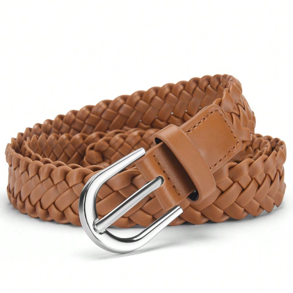 Woven Retro Women's Belt with Casual Pants Dress Waist Belt Women's Fashion