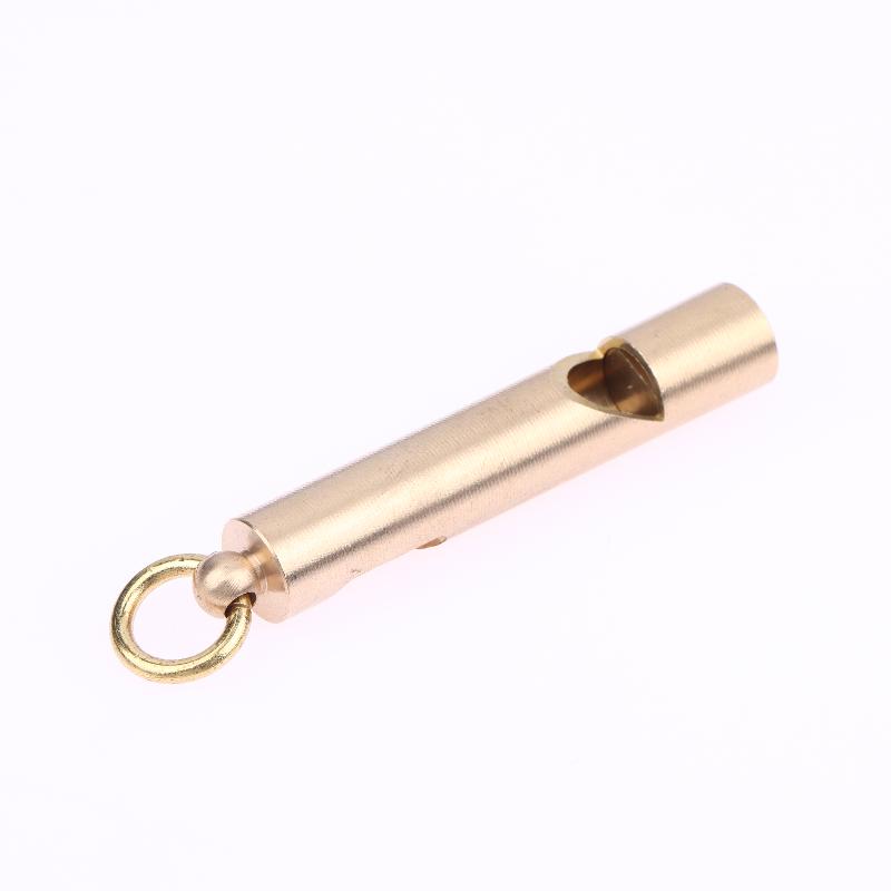 Pure Brass Whistle Keychain Outdoor Gear Bamboo Node Dragon Head Judge Whistle Competition Survival Competition Outdoor Goods