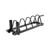Home Barbell Plate Storage Rack - Mobile Fitness Equipment Organizer