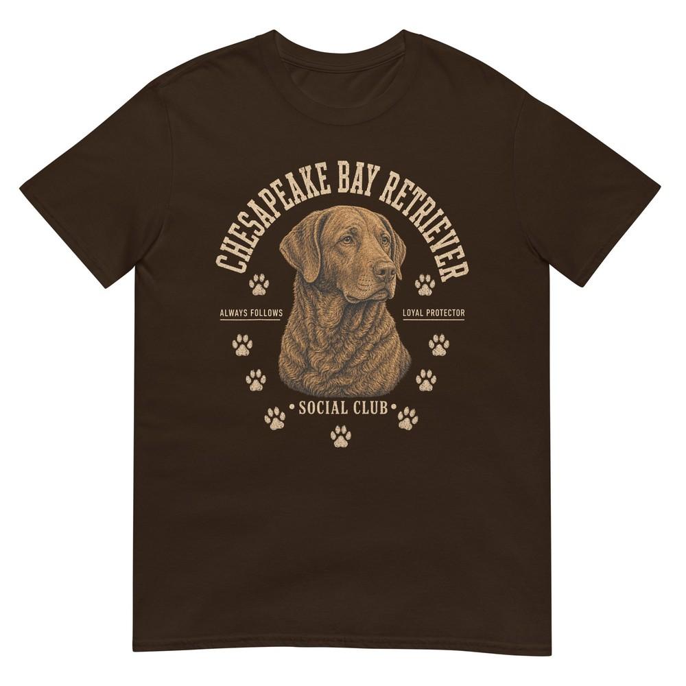 Chesapeake Bay Retriever Social Club Loyal Breed Protector Tshirt