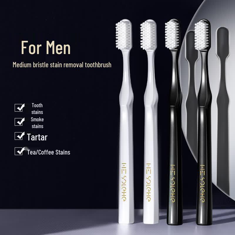 Japanese Style Medium-Hard Toothbrush Set