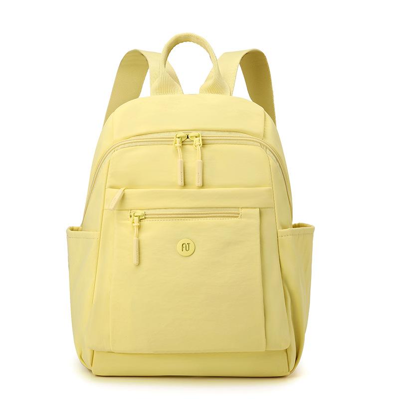 Schoolbag Trendy Oxford Cloth Backpack 1011 New Student Large Capacity Lightweight Cloth Women's Bag Wear-resistant Waterproof Travel Backpack