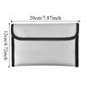 Waterproof Surface Safe Storage Pouch High Temperature Resistant Envelope File Folder  For Cash