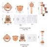 6pc Musical Instruments Sets Montessori Music Baby 0 12 Months Toys Drum Xylophone Kids Early Educational Wooden Instruments Toy