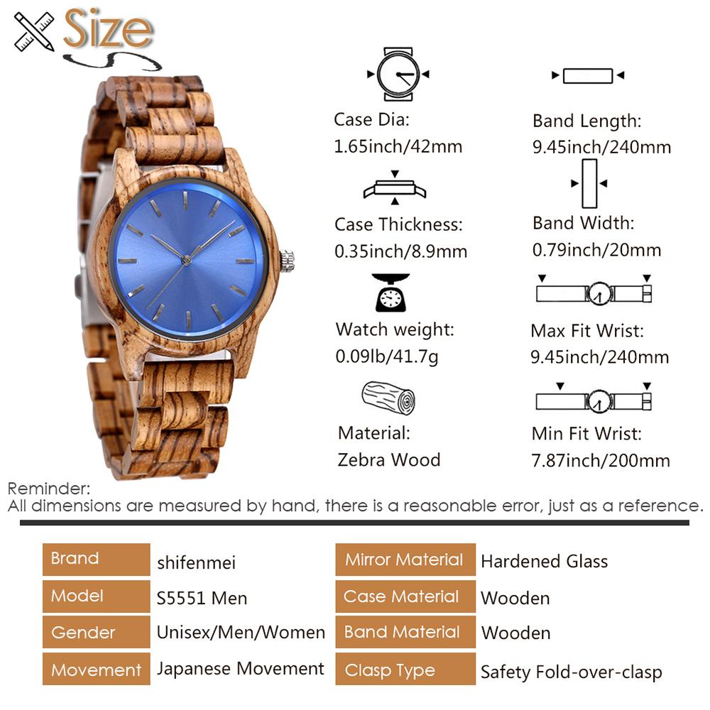 Holzuhren Herren Handgefertigt Vintage Neu Holz Quarzuhren mit Stilvollen Natürlichen Holzuhren Einzigartig Kundenspezifisch