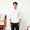 Goldlion Men's Easy-Care Silk Blend Casual Long-Sleeve Shirt