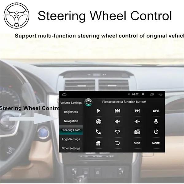Universal Android 10.1 2Din Car Stereo Autoradio Car Doble Din BT FM Android Radio GPS Navi WiFi Touch Screen Multimedia 10.1" Touch Head Unit in-Dash
