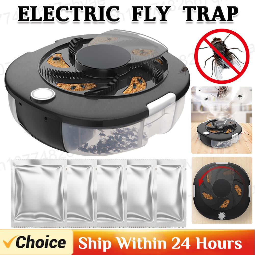 Electric Pest Killer Rechargeable/Plug Insect Pest Catcher Pest Reject Control Repeller Fly Trap Automatic Flycatcher