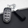 4 Buttons Premium Soft Tpu Smart Key Fob Cover With Keychain For Hyundai Tucson Santa Fe Nx4 Nexo Solaris Prime Atos -