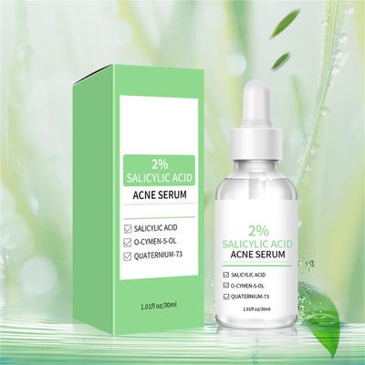 Acne Serum 30ml 2% Salicylic BHA-acid Acne SerumCentella Asiatica Liquid Hydrating Moisturizing Serum