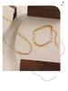 Sunflower Necklace Fashion Bracelet: Titanium Steel Clavicle Choker for Women