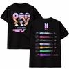 2026 Summer Fashion Tee Men Women Vintage Top BTS World Tour Concert 2026 Print T-shirt, K-pop Concert Symbol Print, Bangtan Comeback Arirang