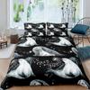 3D Sea Lion Duvet Cover King/Queen Size,Cute Cartoon Sea Lion Sleeping Print Bedding Set for Kids Boys,ocean Animals Quilt Cover