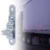 2Pcs Cargo Trailer Door Latches Hasp Keeper Steel Construction Trailer Door Locks For Harsh Weather Conditions