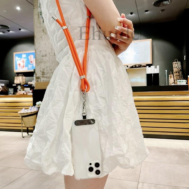 Adjustable Strap Case for OPPO Reno 14 14F 13 13F 12 11 12F Realme 15 Pro C71 C63 C65 Crossbody Cord Lanyard Transparent Cover