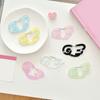 Acrylic Keychain Hook Clip Lightweight Pendant Decoration Key Bag Car Charm Key Chain Backpack Accessory