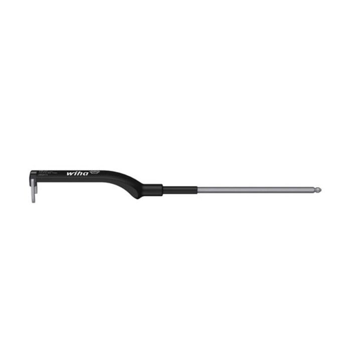 WIHA Clé Pour Câbles Connecteur Rond Six Pans Mâle Pour Tournevis Dynamométrique Avec Manche Longitudinal (36414) 8 X 218 Mm, 1 Nm