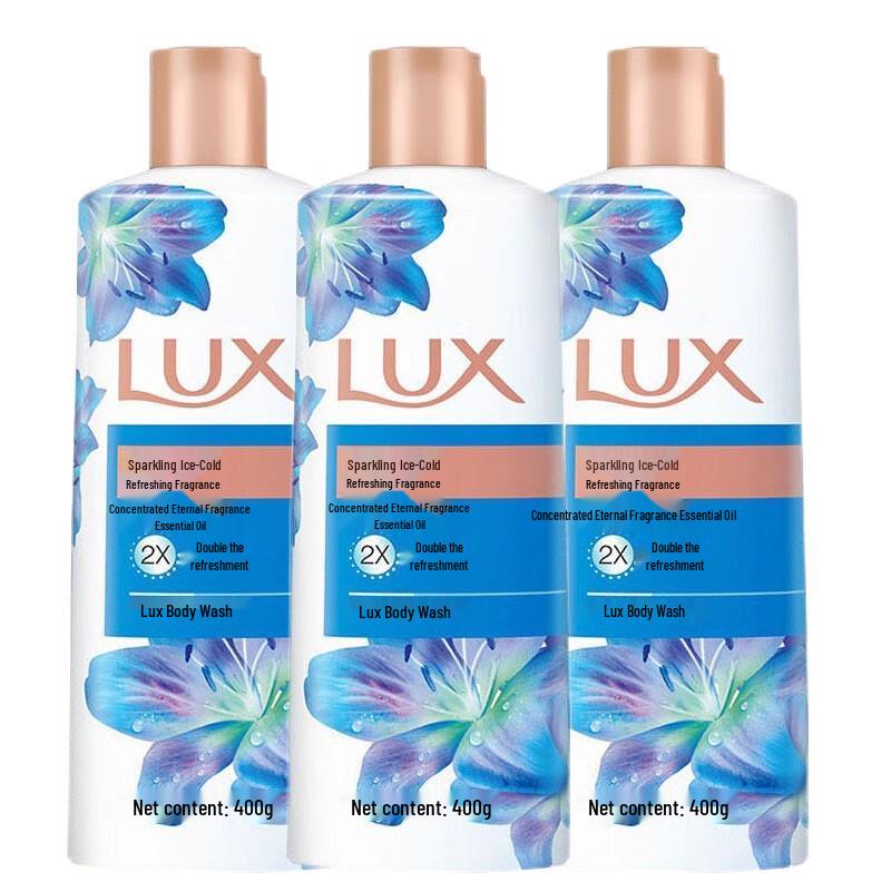 Lux Ice Cool Refreshing Shower Gel 3-Pack