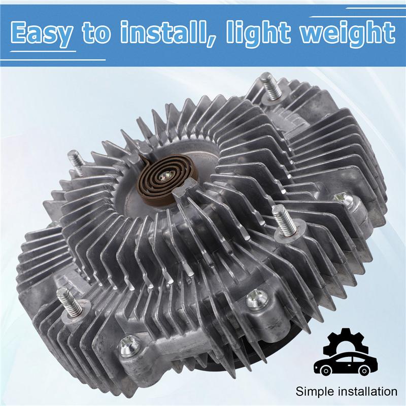Viscous Clutch Engine Fluid Coupling Assembly 16210-0E010 162100E010 For TOYOTA HILUX FORTUNER 15-21 Cooling Fan Coupler
