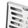 L Shape Floor Drain SUS304 Stainless Steel Side Drain Practical Corner Floor Drain  Patio