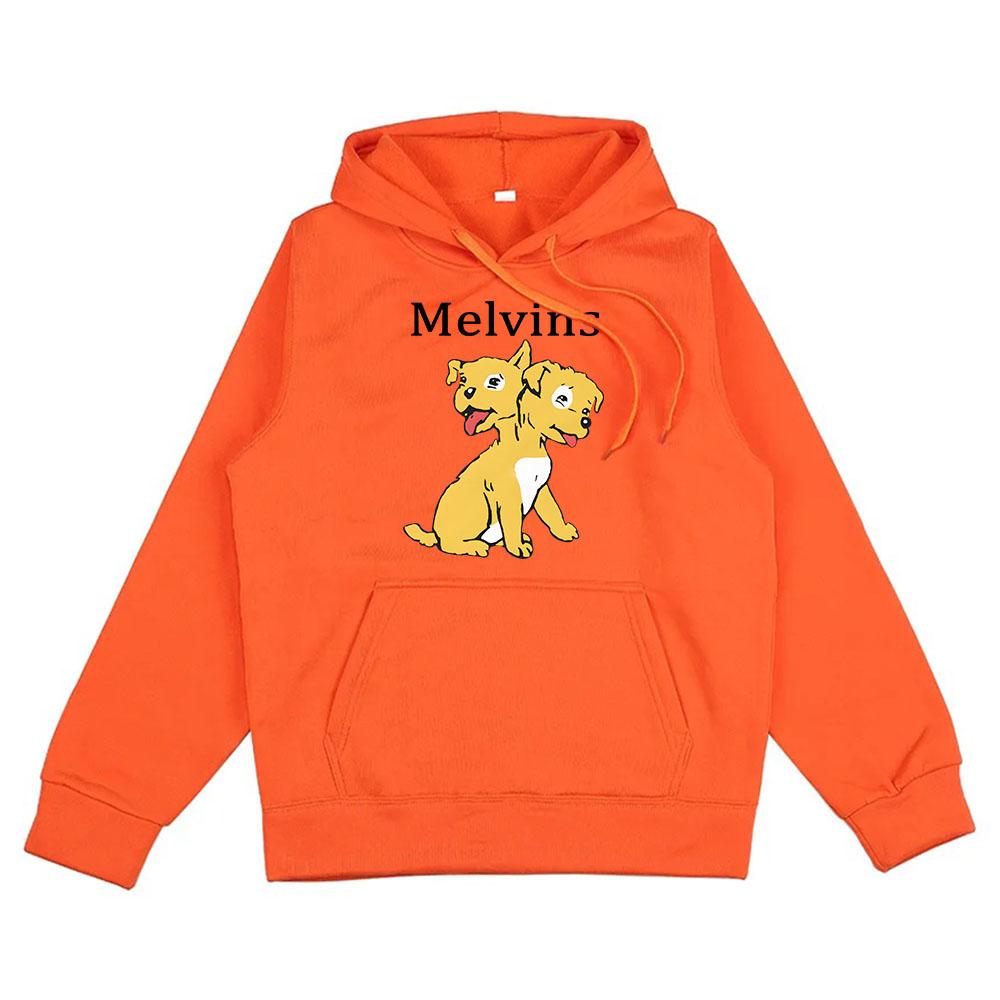 

Men Heavy Mental Melvins Hoodies Music Houdini Album Graphic Sweatshirts Long Sleeve Winter Hooded Pullovers Sudaderas Boys 3XL