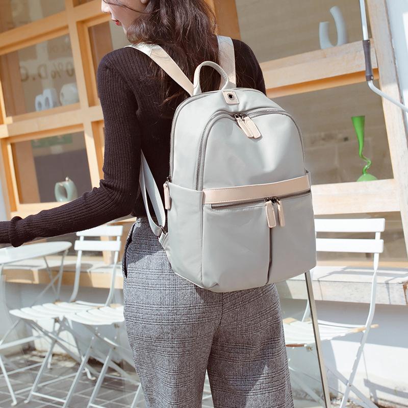 Fashionable, Simple and Trendy Backpack for Women, Oxford Cloth Backpack for Spring and Summer, Large-capacity Travel Bag