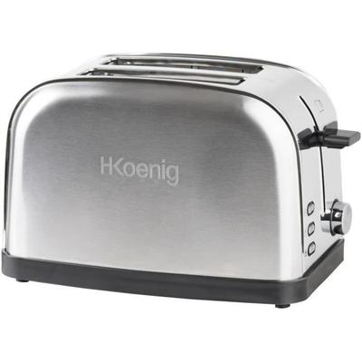 Brödrost för två skivor - HKOENIG - TOS7 - 850 W - Rostfritt stål