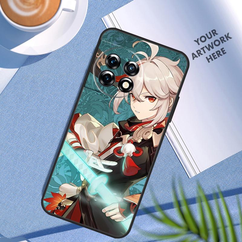 Genshin Impact Kaedehara Kazuha Case For OnePlus Nord 5 CE 2 3 4 Lite N30 OnePlus 11 12 13 15 12R 13R 10T 13T 9 10 Pro Cover
