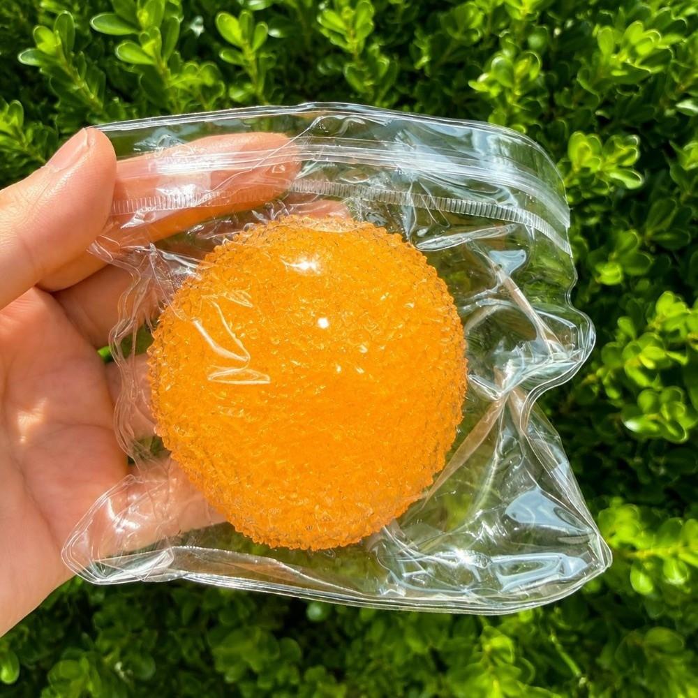 Shapeable Crispy Skin Ball Crushed Ice Cracking Squishy Toy Sensory Fidget Ball Stocking Stuffer