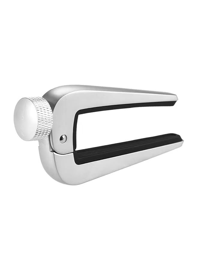 

Universal Flanger Guitar Capo for and Ukulele Guitars FC-09 (SILVER) Classical, Acoustic, Electric,