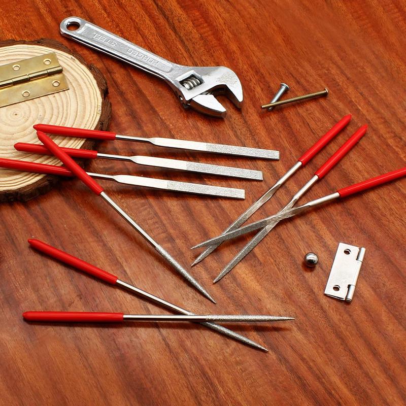 Jewelry Needle File Set 20X Small Model Files Set Hand Tool For Grinding Polishing And Engraving Craft Supplies For Glass Stone