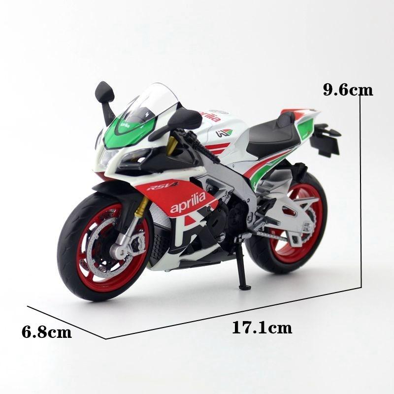 Model Alloy Motorcycle Kids Toy Gifts With Inertia Function For Collectors Young