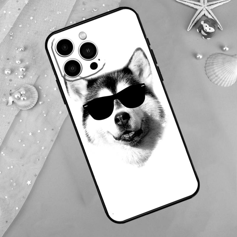 Animal Dog Husky Case For iPhone 17 Pro Max16 15 14 13 11 12 Pro Max Plus 12 13 Mini 16e 17 Air Back Cover