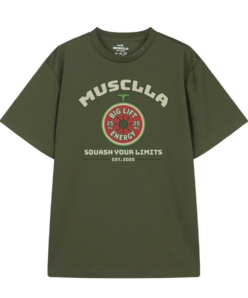 DRIFTOUT Weight Plate Watermelon Functional Short Sleeve T-Shirt (5 Colors) (Type B)