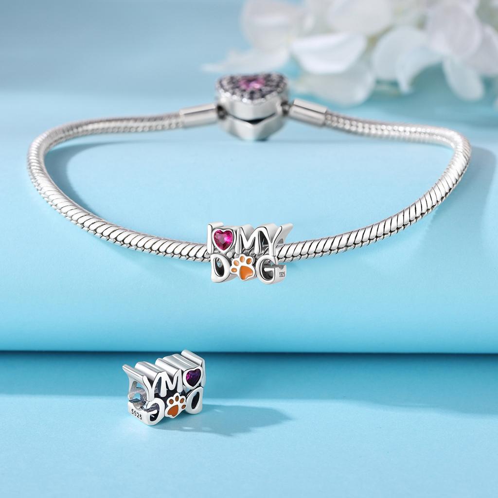 Copper Metal Cute Cats Dogs Animals Pets Series Charm Bead Components Bead Components Compatible With Wear Bracelets Do It Yourself High Quality Fine