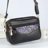 New Women's Shoulder Bag Fashion Trend Embossed Crossbody Portable Dual-purpose Mother Bag Women
